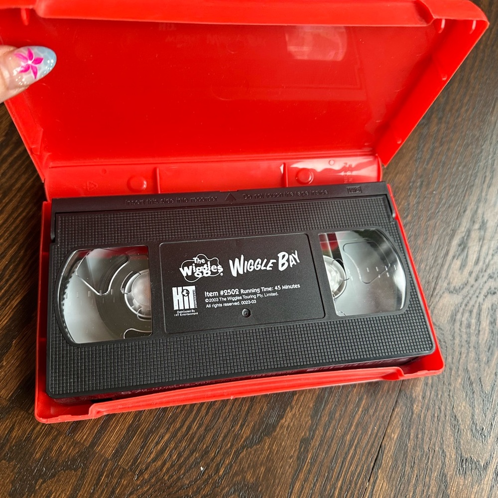 Vintage Wiggles VHS tapes